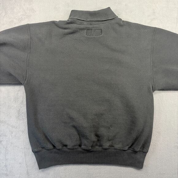 Vintage Russell Sweatshirt Women's Large Black Newport Rhode Island Turtleneck - Picture 4 of 10